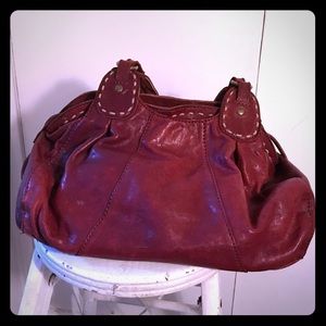 Leather purse by Lucky